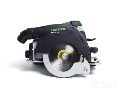Festool - Cirkelsåg 18 V HKC 55 EB - inkl. batteri och förvaringslåda. Nypris ca 7405 kr.