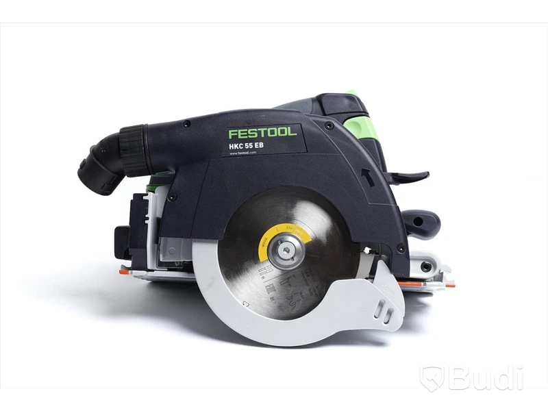 Festool - Cirkelsåg 18 V HKC 55 EB - inkl. batteri och förvaringslåda. Nypris ca 7405 kr.