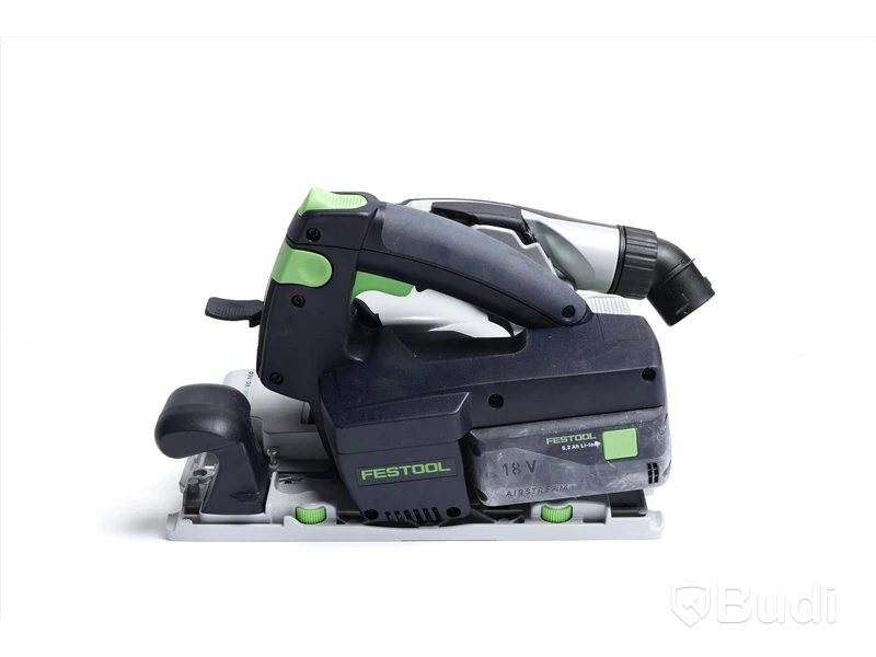 Festool - Cirkelsåg 18 V HKC 55 EB - inkl. batteri och förvaringslåda. Nypris ca 7405 kr.