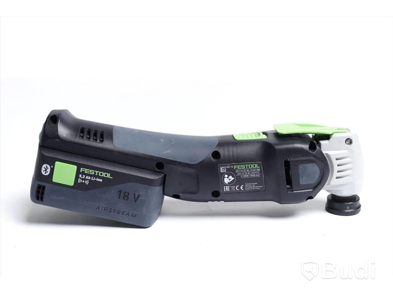 Festool Multiverktyg 18 V VECTURO OSC 18 - inkl. batteri och förvaringslåda. Nypris ca 7079 kr.