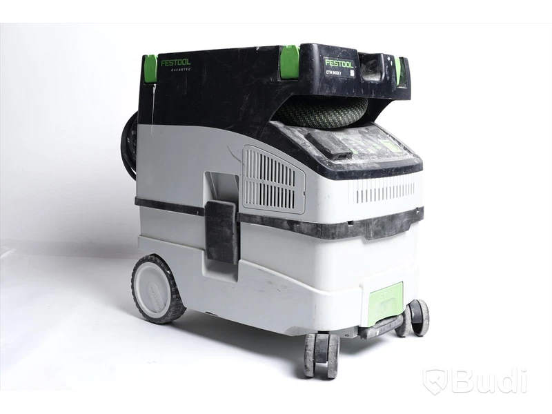 Festool parti med Dammsugare, CT-stoftavskiljare och Rengöringsset Universal. Nypris ca 15136 kr.