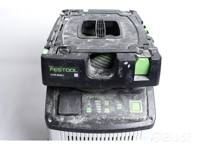 Festool parti med Dammsugare, CT-stoftavskiljare och Rengöringsset Universal. Nypris ca 15136 kr.