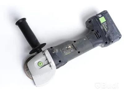 Festool Vinkelslip 18 V AGC 18-125 - inkl. batteri och förvaringslåda. Nypris ca 6277 kr.