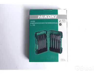 Parti Hikoki bits och centrum/borrpaket. Nypris ca 1225 kr.