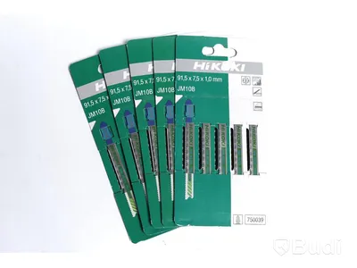 Parti Hikoki sticksågsblad för trä/metall 12 st.