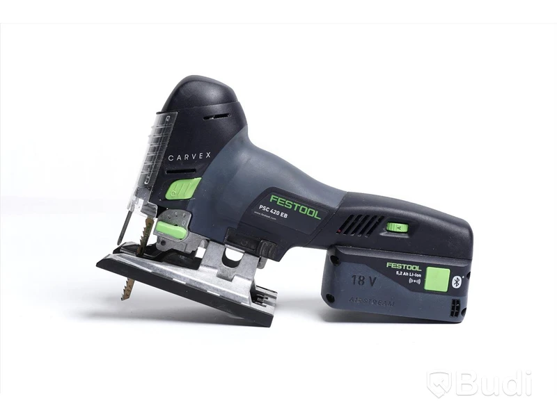 Festool Sticksåg 18 V CARVEX PSC 420 EB - inkl. batteri och förvaringslåda. Nypris ca 7079 kr.
