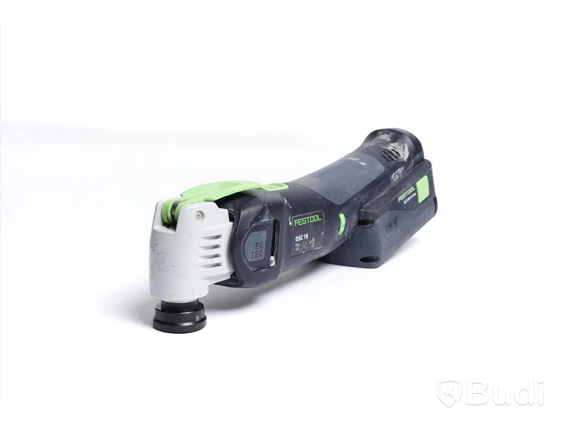 Festool Multiverktyg 18 V VECTURO OSC 18 - inkl. batteri och förvaringslåda. Nypris ca 7079 kr.