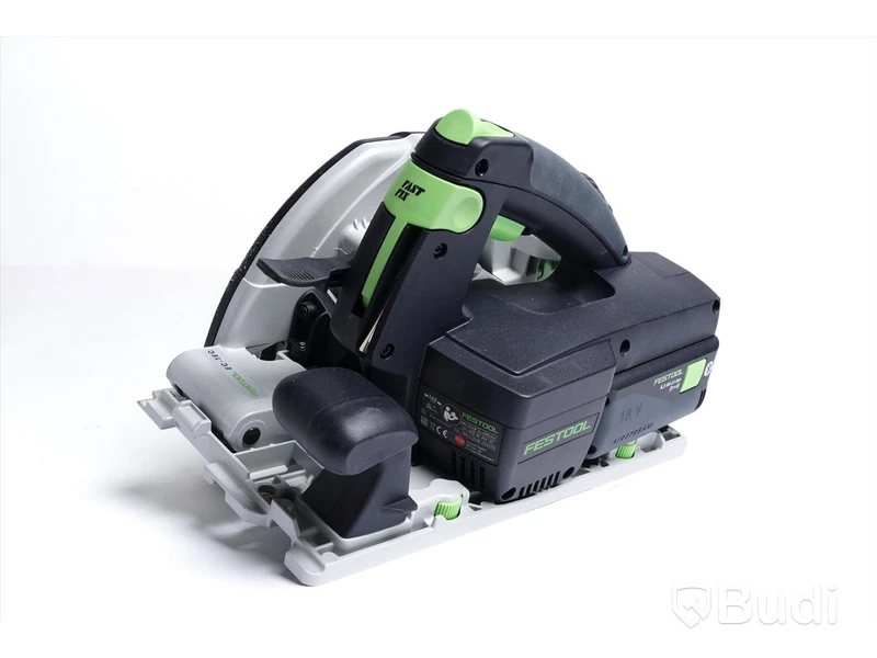 Festool Cirkelsåg 18 V HKC 55 EB - inkl. batteri och förvaringslåda. Nypris ca 7405 kr.