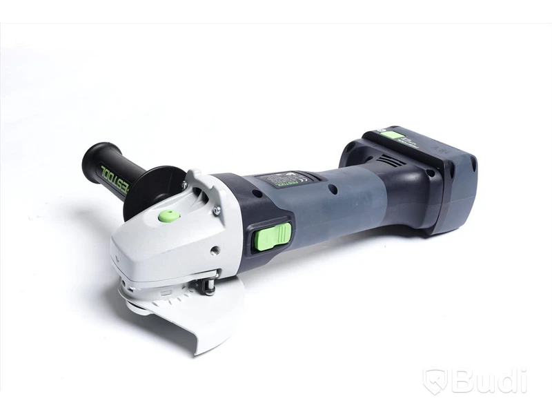 Festool Vinkelslip 18 V AGC 18-125 - inkl. batteri och förvaringslåda. Nypris ca 6277 kr.