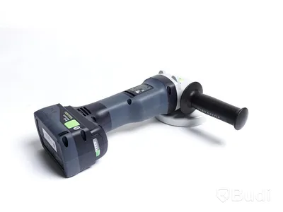 Festool Vinkelslip 18 V AGC 18-125 - inkl. batteri och förvaringslåda. Nypris ca 6277 kr.