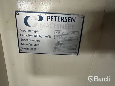 Kantvik/Kantmaskin Petersen Göteneds K15-25 A1200