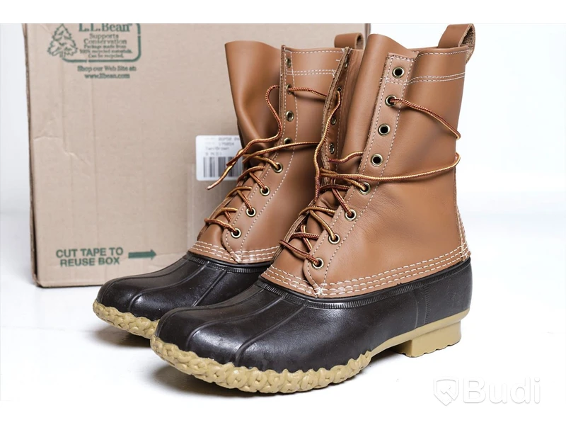 Kängor - L.L. BEAN, Bean Boots (Tan/brown) - strl 45. Nypris ca 2.119 kr