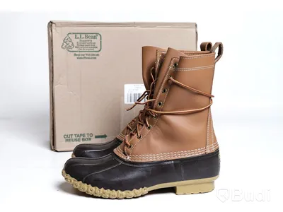 Kängor - L.L. BEAN, Bean Boots (Tan/brown) - strl 45. Nypris ca 2.119 kr
