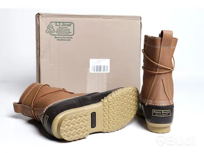 Kängor - L.L. BEAN, Bean Boots (Tan/brown) - strl 45. Nypris ca 2.119 kr
