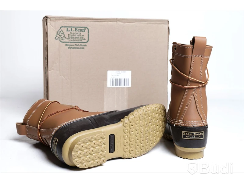 Kängor - L.L. BEAN, Bean Boots (Tan/brown) - strl 45. Nypris ca 2.119 kr