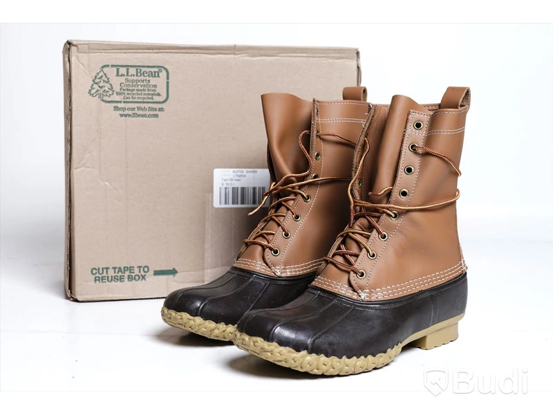 Kängor - L.L. BEAN, Bean Boots (Tan/brown) - strl 45. Nypris ca 2.119 kr