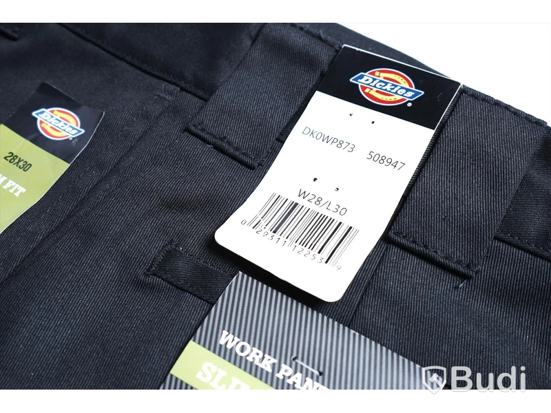 Dickies, 2 st Arbetsbyxor - 873 Slim Straight - strl W28/L30. Nypris 1498 kr