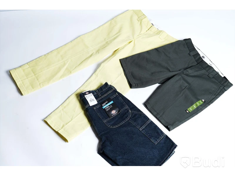 Dickies, 3-pack - arbetsbyxa & shorts, Slim fit - strl W34/L32 & shorts W34.