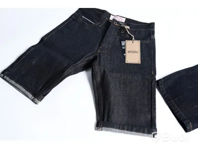Dickies, 2 st Jeansshorts - strl W28.