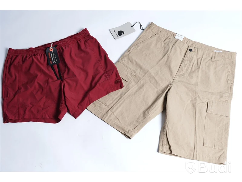 Deus/Carhartt, 2 st shorts - Cargo strl W38 - Deus strl XL. Nypris 2349 kr