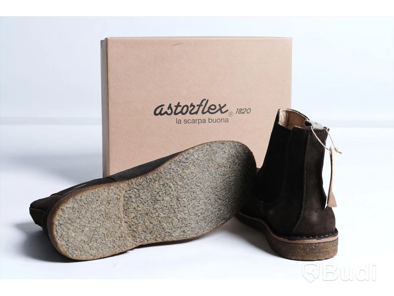 Kängor - Astorflex, Bitflex Chelsea Boot (Dark chestnut) Suede - stl 46. Nypris ca 2415 kr