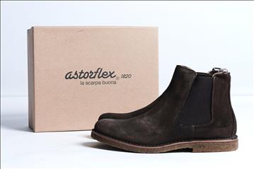 Kängor - Astorflex, Bitflex Chelsea Boot (Dark chestnut) Suede - stl 46. Nypris ca 2415 kr