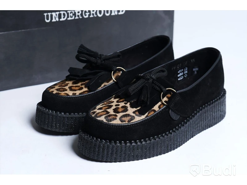 Sneakers - Underground, Fringe Loafer - stl 35/UK 3. Nypris 1399 kr