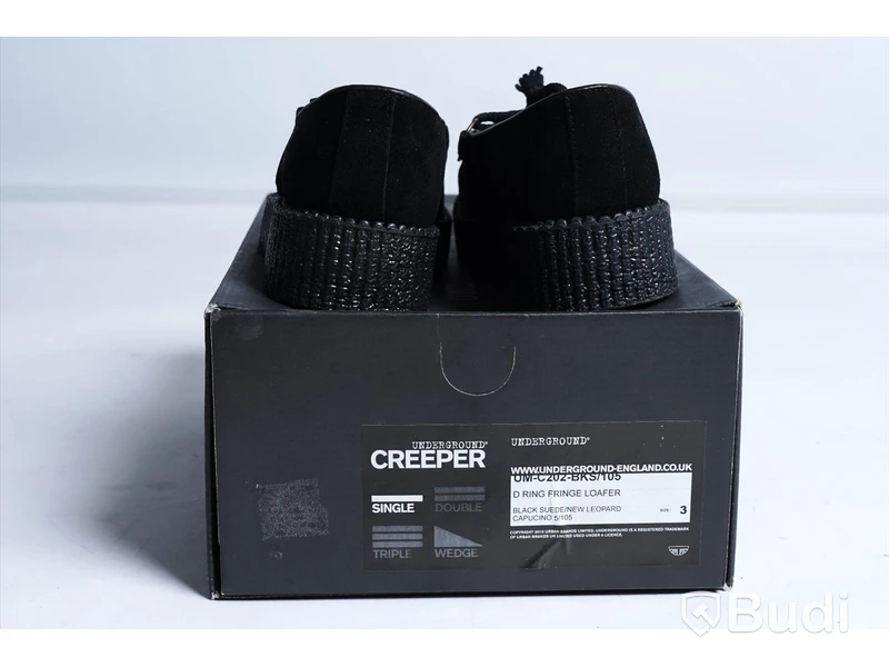 Sneakers - Underground, Fringe Loafer - stl 35/UK 3. Nypris 1399 kr