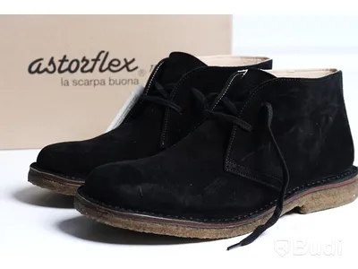 Kängor - Astorflex, Greenflex Desert Boot (Black) Suede - stl 45. Nypris ca 1899 kr