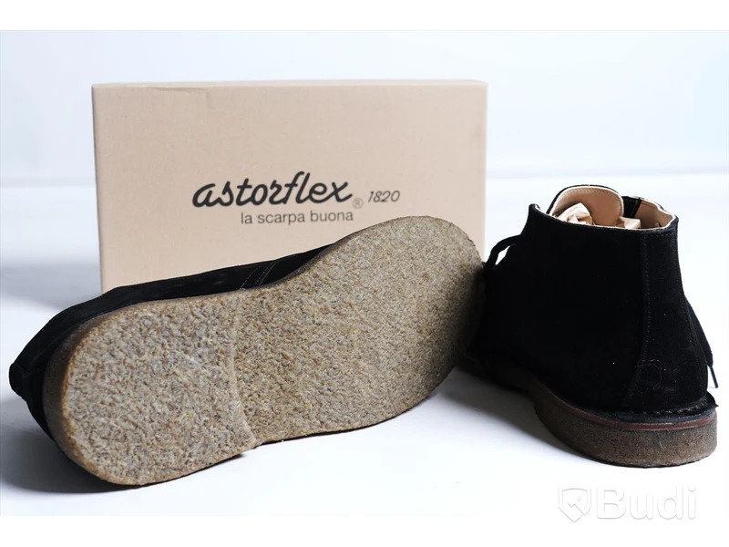 Kängor - Astorflex, Greenflex Desert Boot (Black) Suede - stl 45. Nypris ca 1899 kr