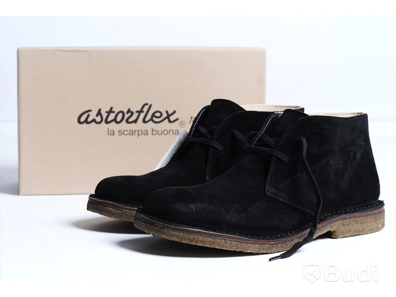Kängor - Astorflex, Greenflex Desert Boot (Black) Suede - stl 45. Nypris ca 1899 kr