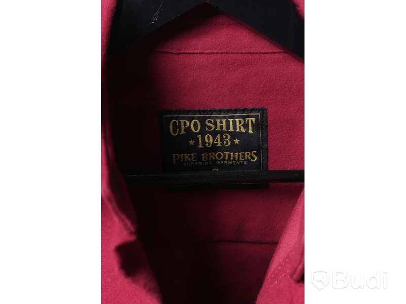 Skjorta, strl S - Pike Brothers, 1943 CPO Red. Nypris 1 790kr.