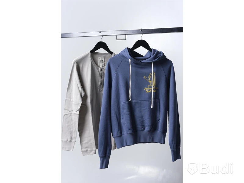 Hoodie & T-shirt, strl XS+S - TSPTR Dry Goods Hoodie (strl XS) & Hemen långärmad T-shirt (strl S).