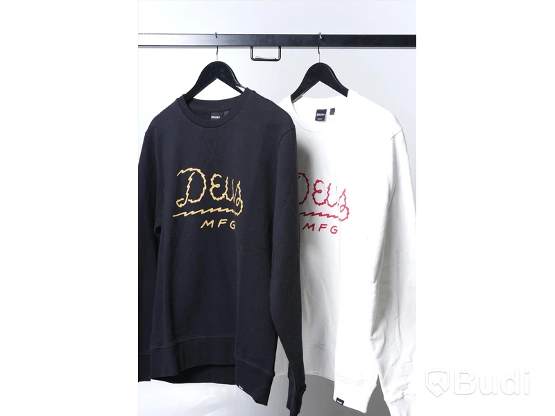 Sweatshirt 2st, strl S - Deus Ex Machina, Crewneck. Nypris 2398kr.