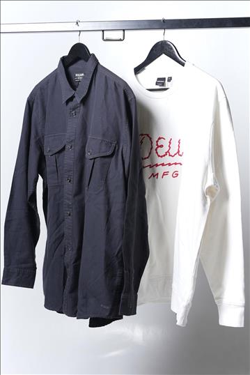 Sweatshirt & Skjorta, strl XXL - Deus Ex Machina, Crewneck & Filson, skjorta. Nypris 2698kr.
