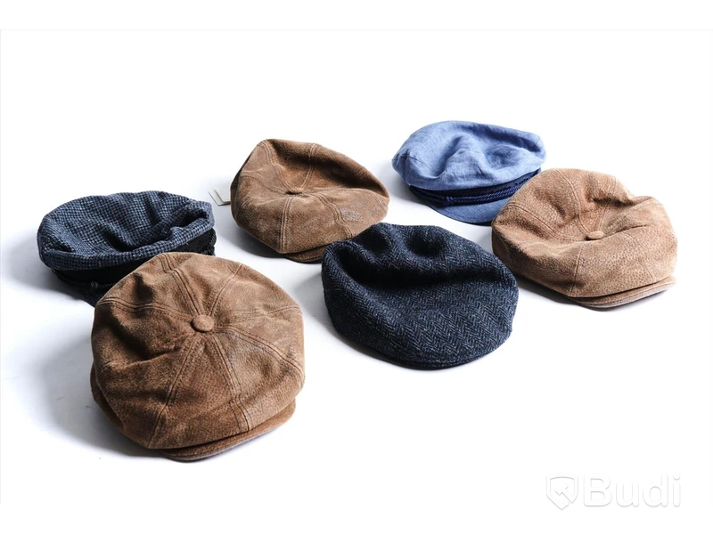 Basker i parti, strl S/55- Stetson & Harris Tweed (6 st) Nypris ca 4790 kr.