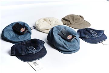 Basker/keps i parti, strl L-XL- Stetson, Dickies, Brixton (5 st)