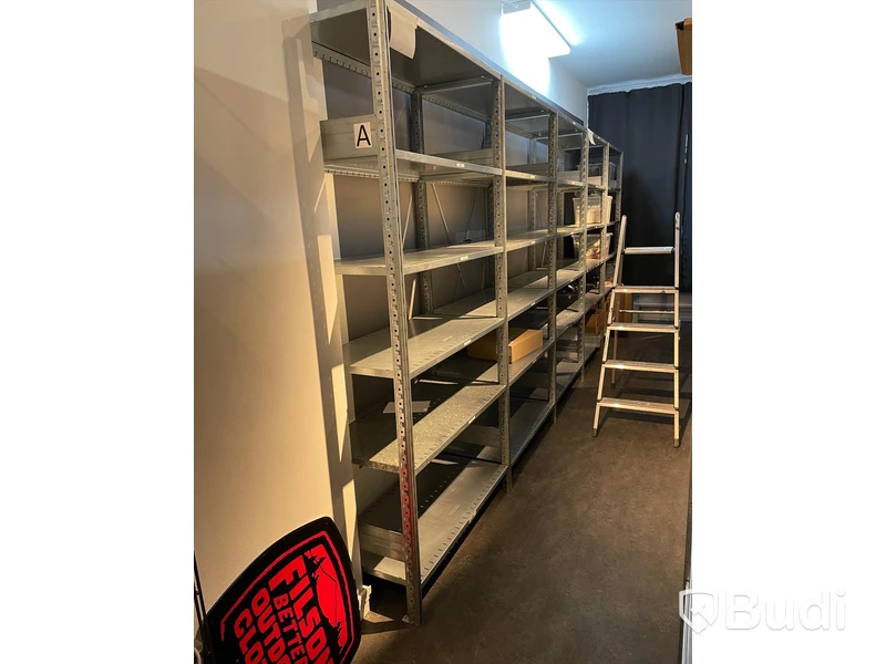 Lagerhyllor SSI Schäfer ZB 4513-100 kg, mått ca H227xD50x99 cm/ sektion, totalt 17 sektioner.