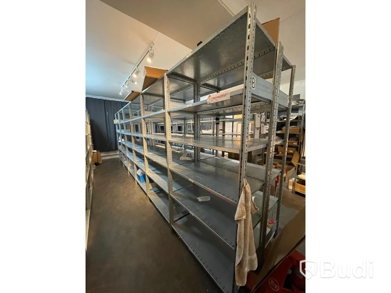 Lagerhyllor SSI Schäfer ZB 4513-100 kg, mått ca H227xD50x99 cm/ sektion, totalt 17 sektioner.