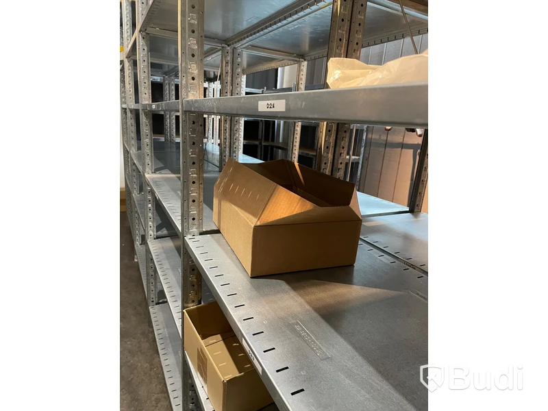 Lagerhyllor SSI Schäfer ZB 4513-100 kg, mått ca H227xD50x99 cm/ sektion, totalt 12 sektioner.