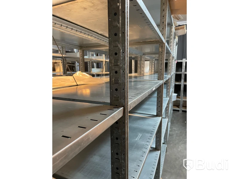 Lagerhyllor SSI Schäfer ZB 4513-100 kg, mått ca H227xD50x99 cm/ sektion, totalt 12 sektioner.