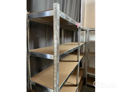 4st Lagerhyllor Mått ca B90 x H180 x D40 cm/hylla