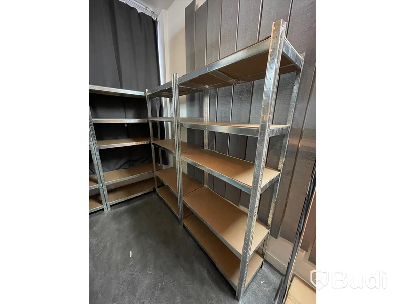 4st Lagerhyllor Mått ca B90 x H180 x D40 cm/hylla