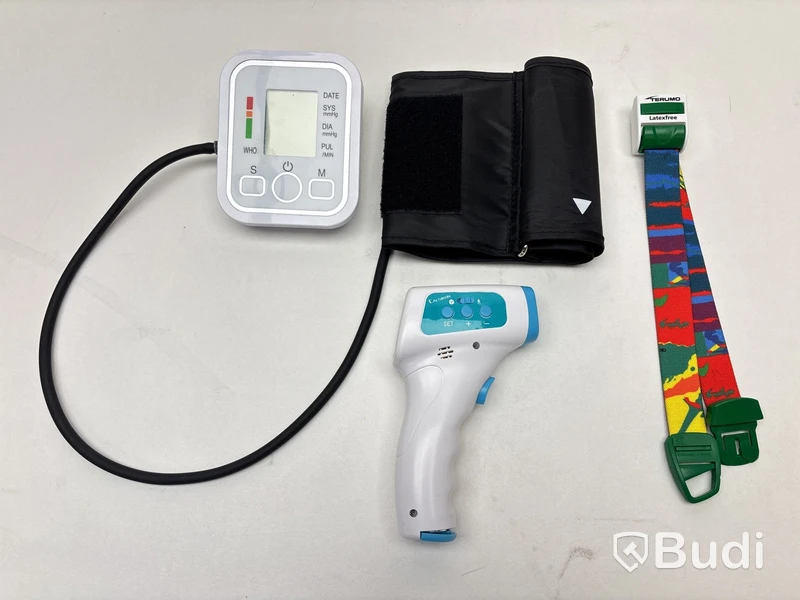 Blodtrycksmätare ACMNP-1 och infraröd febertermometer Calsikon HG01