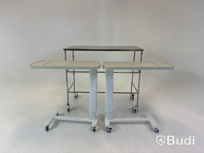 3 st. Rullbord, olika modeller
