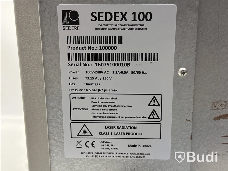 Detektor Sedex, LT-ELSD-100LT