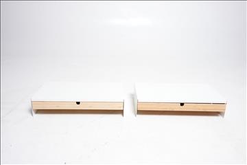 2 st Skärmstöd med låda.  - IKEA Elloven
