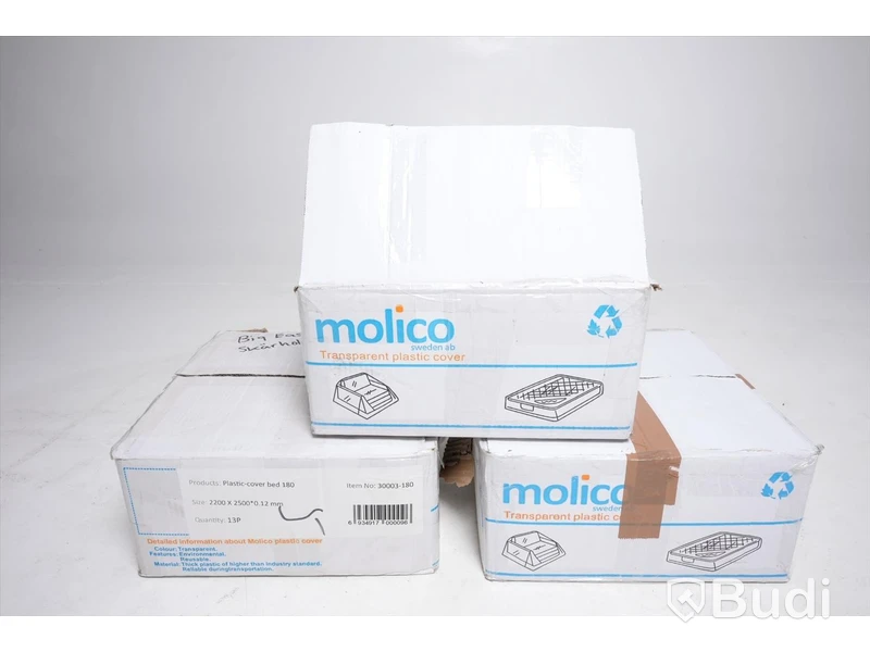 3 st lådor med plastskydd för möbler - Molico DS Smith