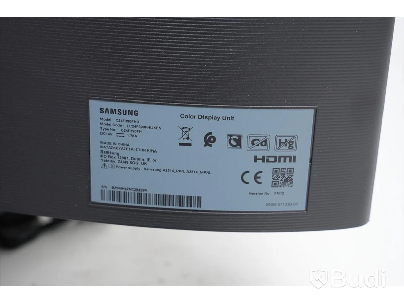 Dataskärm - Samsung 24" Color Display C24F390FHU