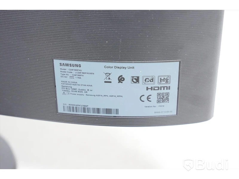 Dataskärm - Samsung 24" Color Display C24F390FHU